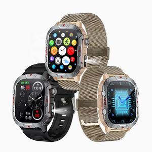 Nuovo Design Smartwatch da Esterno C40 PRO Impermeabile Montre Connecte Orologio Intelligente alla Moda con Torcia per Uomini e Donne - Product Image 1