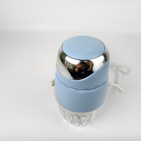 Mini-hachoir électrique portable pour aliments pour bébés, 8 lames aiguisées, mixeur domestique pour bébés, facile à nettoyer, machine de préparation des aliments pour nourrissons