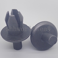 100 pièces/sac, clip en plastique pour VW, GM, Peugeot 16186729901C, N0385491, N0385494, 1618672999, N90112201, N90112202, N91018901, 90087290