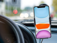 Chargeur sans fil intelligent à capteur infrarouge rotatif à 360 degrés 10W pour voiture K88 Support de ventilation automatique Chargeur sans fil rapide