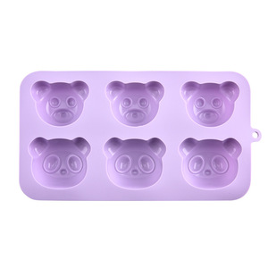 <span class=keywords><strong>Orsetto</strong></span> e Panda forma antiaderente in Silicone 3D stampi da forno piccolo orso <span class=keywords><strong>torta</strong></span> utensili da forno - Product Image 1
