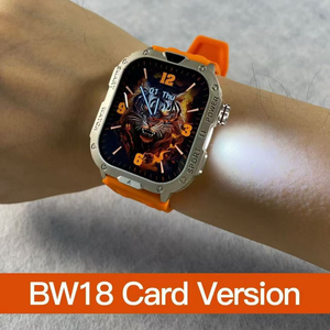 Reloj Inteligente BW18 <span class=keywords><strong>2</strong></span>.01" con Ranura para Tarjeta SIM, Linterna LED, Asistente de Voz, Control por Gestos, Monitor de Salud BO BP - Product Image 4