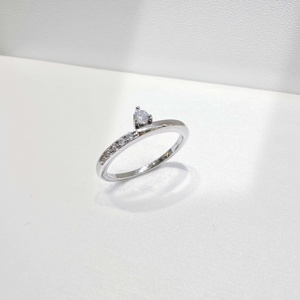 wholesale plata 925 sterling Silver colorful <b>cheap</b> <b>ring</b> Custom 18K gold plated <b>wedding</b> Elegant rose zircon Round <b>rings</b> for girls - Product Image 1