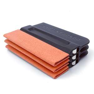 Accessoires de voiture Film vinyle en fibre de carbone Racloir magnétique pour vitres Grattoir sans rayures Feutre de daim Emballage automatique - Product Image 1