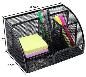 Organiseur de <span class=keywords><strong>bureau</strong></span> en fer forgé noir, fournitures de <span class=keywords><strong>bureau</strong></span> en fil de fer organiseur de dossier pour Table, organiseur de <span class=keywords><strong>bureau</strong></span> - Product Image 2