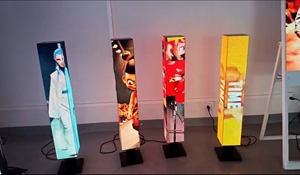 Hot bán sản phẩm mới nhất 960*160*160 Mét Màn hình LED displsy 4 Side kỹ thuật số biển <span class=keywords><strong>Video</strong></span> Player Processor cho cửa hàng - Product Image 4