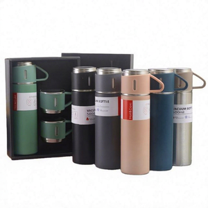 Juego de Termo de Acero Inoxidable de 500 ml de Alta Calidad y Lujo 2023, Ecológico, con Pantalla de Temperatura, Personalizable con Logotipo para Empresas - Product Image 1