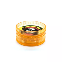 Qianxun – moulin à tabac sec en plastique, Portable, Style classique, forme ronde, Mini 30mm, manuel, prix de gros