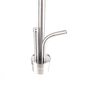 JL-499AH directo de fábrica de alta calidad Alemania ruso de vidrio de acero inoxidable Shisha Narguile de Metal de Sheesha Cachimba <span class=keywords><strong>Goza</strong></span> Narguile - Product Image 4