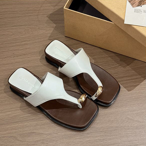 Sandalias de Mujer Estilo Francés para Uso en Exteriores, Novedades 2026, Sandalias Sencillas de Tacón Bajo, Perfectas para Vestidos - Product Image 5