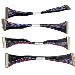 OEM ODM Electrical Custom 40 Pin <strong>Lvds</strong> <strong>Cable</strong> <strong>Lvds</strong> 20 Pin <strong>Cable</strong> 30 Pin <strong>LVDS</strong> <strong>Cable</strong> Assembly Wire Harness - Product Image 1