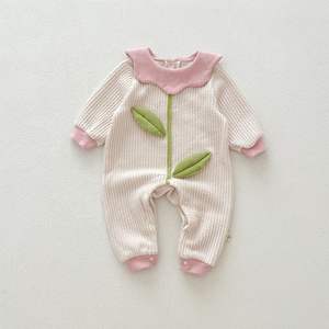 Baju monyet bayi perempuan, Jumpsuit lengan panjang Super lucu Musim Semi dan Gugur - Product Image 6