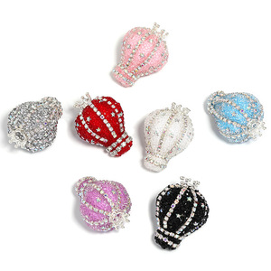 2025 Offre Spéciale étincelant couronne ballon à Air chaud strass perles travail lourd cristal sucre perles pour bricolage perles fabrication de bijoux - Product Image 3