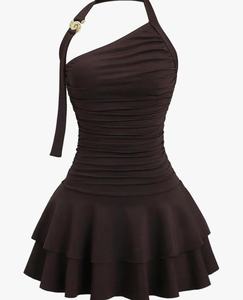 Los <span class=keywords><strong>vestidos</strong></span> <span class=keywords><strong>de</strong></span> mujer estampados <span class=keywords><strong>de</strong></span> manga corta Retro <span class=keywords><strong>elegantes</strong></span> informales <span class=keywords><strong>de</strong></span> verano para mujer se envían al azar - Product Image 4