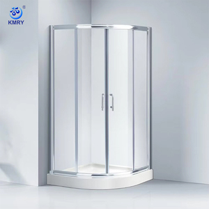 Cabine <span class=keywords><strong>de</strong></span> <span class=keywords><strong>douche</strong></span> en verre trempé avec profil en aluminium pour hôtel, porte <span class=keywords><strong>de</strong></span> <span class=keywords><strong>douche</strong></span> coulissante avec cadre, style <span class=keywords><strong>moderne</strong></span>, <span class=keywords><strong>salle</strong></span> <span class=keywords><strong>de</strong></span> <span class=keywords><strong>douche</strong></span> - Product Image 1