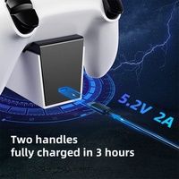 Nouvelle station de charge pour PlayStation 5, chargeur double rapide avec indicateur LED, station d'accueil, accessoires PS5
