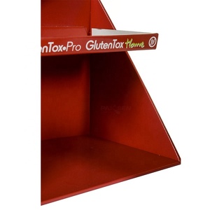 Two Tiers POS <b>Counter</b> Display Stand for Merchandise, Small Cardboard <b>Counter</b> Product Display Stands - Product Image 6