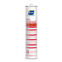 Échantillon Gratuit : Mastic Silicone Acide, Mastic Acide pour Grandes Plaques, Adhésif pour Vitre d'Aquarium, Séchage Rapide