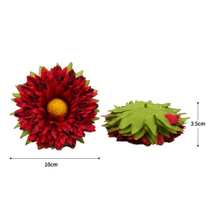 Flores Artificiales de Girasol Dongchen Crafts, Pequeñas, de Seda, Impermeables, Decoración para el Hogar, Accesorios para Bodas - Product Image 5