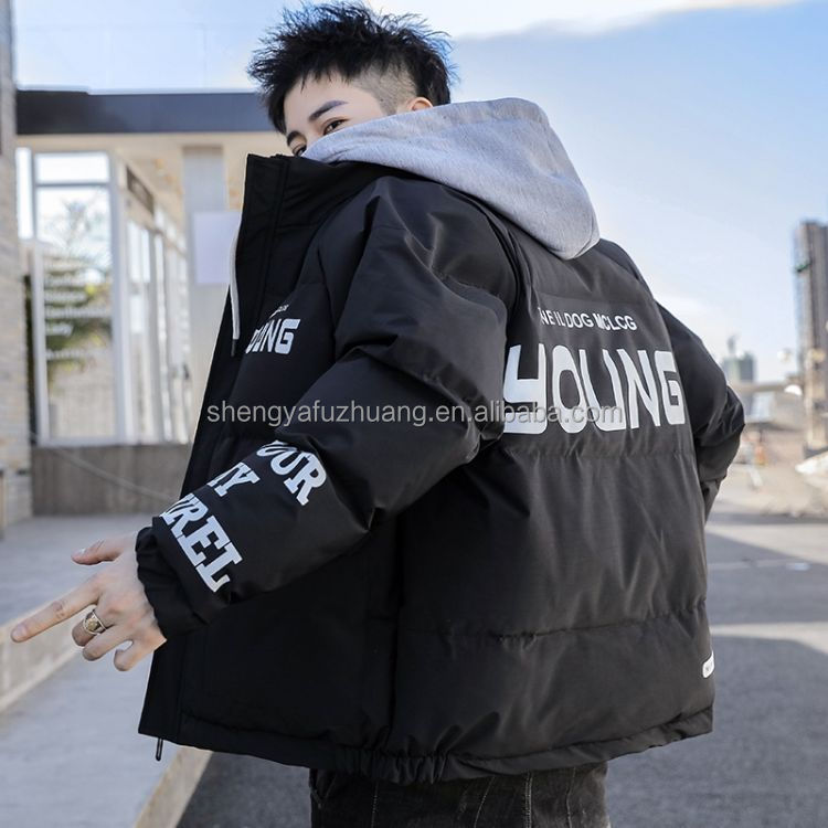 Supply Wholesale Winter Men's Down Jacket Warm Parka Down Clothing Mens