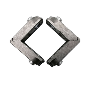 Connecteur d'angle en alliage d'aluminium zingué moulé sous pression, robuste, 49,78x22,39 mm, longue durée de vie, pour la construction et l'<span class=keywords><strong>immobilier</strong></span> - Product Image 4