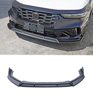 Welta ABS 3 piezas con orificios de ensamblaje, nuevo difusor de labio de parachoques delantero estilo deportivo atornillable, accesorios de mejora para Accord 2025 - Product Image 1