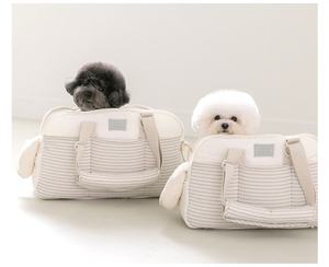 Evcil hayvan seyahat çantası fermuar kapatma kedi köpek taşıma omuz sırt çantası baskı güvenliği - Product Image 6