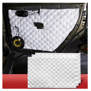 Algodón Insonorizante, Algodón Blanco para Aislamiento <span class=keywords><strong>Acústico</strong></span>, Fibra de Poliéster para Absorción de Sonido en Automóviles - Product Image 1