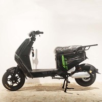 Moto électrique à batterie au lithium 2000W, scooter à deux roues avec puissance de 72V, vitesse maximale de 60 km/h pour adultes