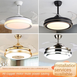 Ventilateur de plafond silencieux à commande à distance, simple et tendance, alimenté par USB/gaz, pour une utilisation en extérieur et en camping-car - Product Image 4