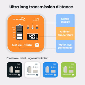 Tume201r Tuya Smartlife APP kablosuz LCD su <span class=keywords><strong>tank</strong></span>ı sıvı seviyesi ölçer ultrasonik sıcaklık zaman ekran <span class=keywords><strong>tank</strong></span>ı seviye sensörü - Product Image 6
