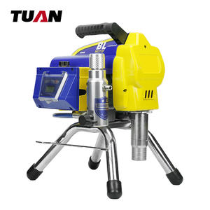 TUAN 5900S professionnel bricolage grade pulvérisateur de <span class=keywords><strong>peinture</strong></span> sans air électrique moteur sans balais haute efficacité tige d'extension pistolets de pulvérisation - Product Image 1