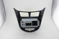 ZET STECH Auto DVD-Player mit GPS für Hyundai Akzent 2011 2012 2013 2014 2015 2016 Android Head Unit Radio Video Player WiFi BT