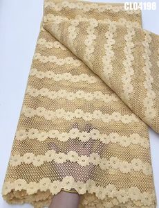 アイレットレーストリムアフリカギプールレース生地インドレース刺繍生地 - Product Image 6