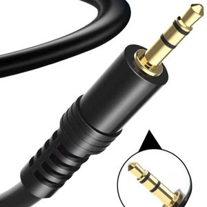 Cable de audio auxiliar de 3,5 mm macho a macho para conexión de audio de automóvil, revestimiento de PVC - Product Image 2