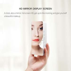 Elegant Digital Desk Table Minimalist Digital Decoration Mirror Digital Alarm <strong>Grandmother</strong> Woman Led Household Decor <strong>Clock</strong> - Product Image 5