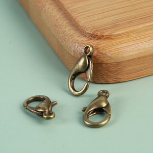 Lobster Clasp Zinc Alloy 302 <b>Drop</b> Shape For Bracelet Making Jewelry Buckle 1000 Pieces Pack - Product Image 2
