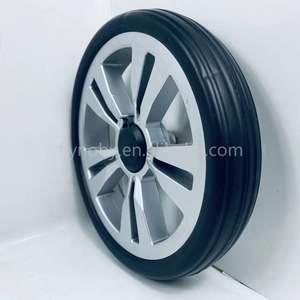 Roue de chariot de 8 pouces roues à rayons en plastique pour chariot à main - Product Image 3