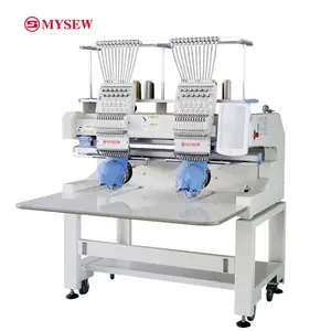 MYSEW MHS1202HC 12 Kim 2 Đầu May Và Thêu Máy Tính Thêu Nhà Cung Cấp Ở Uae