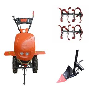 BOKETE - Motocultor Diésel de 10 HP con Caja de Cambios, Mini Motocultor de Alta Productividad para Uso en Campos Agrícolas, Jardines y Patios Traseros, Fácil de Operar - Product Image 5