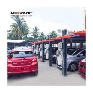 Dọc đôi stackers bãi đậu xe rất nhiều cơ khí 4 bài hai tầng hệ thống đỗ xe - Product Image 5