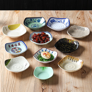 Vajilla <span class=keywords><strong>de</strong></span> melamina moderna, <span class=keywords><strong>plato</strong></span> frío comercial para aperitivos, cuencos creativos para KTV, carne crujiente pequeña francesa - Product Image 3