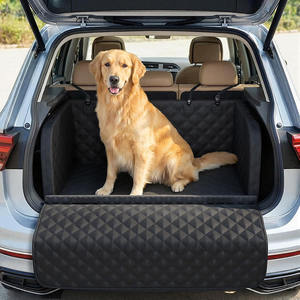 Housse de siège auto pour chien, tapis de coffre pour SUV, housse de coffre pour animaux avec coussin, tapis de protection antidérapant pour siège arrière de chien, rembourré pour berlines - Product Image 1