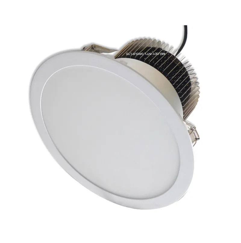 200w LED Downlight recessed Waterproof IP65 lamp down light dimmable 0-10V DILI Triac dimming 6 8 10 12 14 inch 347V 277V 110V