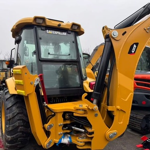 Chargeuse-pelleteuse <span class=keywords><strong>Caterpillar</strong></span> Cat420f neuve, avec godet 4-en-1, bras télescopique, charge nominale de 2700 kg, puissance de 66 kW, modèle 2022-2025, Cat420f - Product Image 2