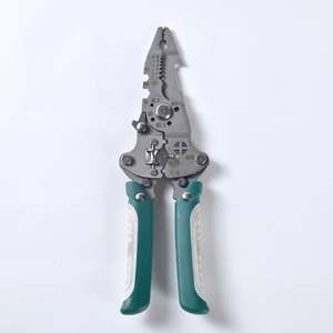 Outil multifonctionnel pour électricien en acier inoxydable 8 en 1, dénudeur de fils, pince à dénuder les fils avec stylo de mesure - Product Image 5