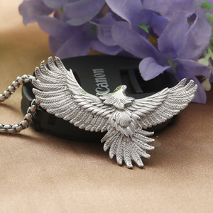 yunnique Eagle Pendant Stainless Steel <b>Titanium</b> Steel Themed Pendant Men's Necklace Gift Fashion Jewelry - Product Image 2