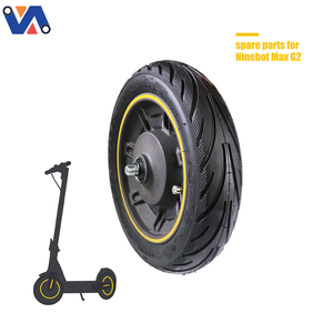 Nueva imagen AB.05.15.00.0017 <span class=keywords><strong>Rueda</strong></span> delantera original para Ninebot Max G2 Kickscooter 60/75-6,5 Cubo de <span class=keywords><strong>rueda</strong></span> con montaje de neumático de vacío - Product Image 5