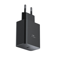 Chargeur UE Original 45W pour Samsung, Adaptateur Secteur Type-C avec Fonction PD Rapide, Puissance de Sortie 45 Watts, Matériau ABS