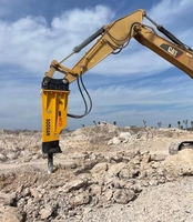Nuevo Rompedor Hidráulico SB131 Tipo Caja para Equipos de Construcción con Cincel de 165 mm para Excavadoras de 30-45 Toneladas